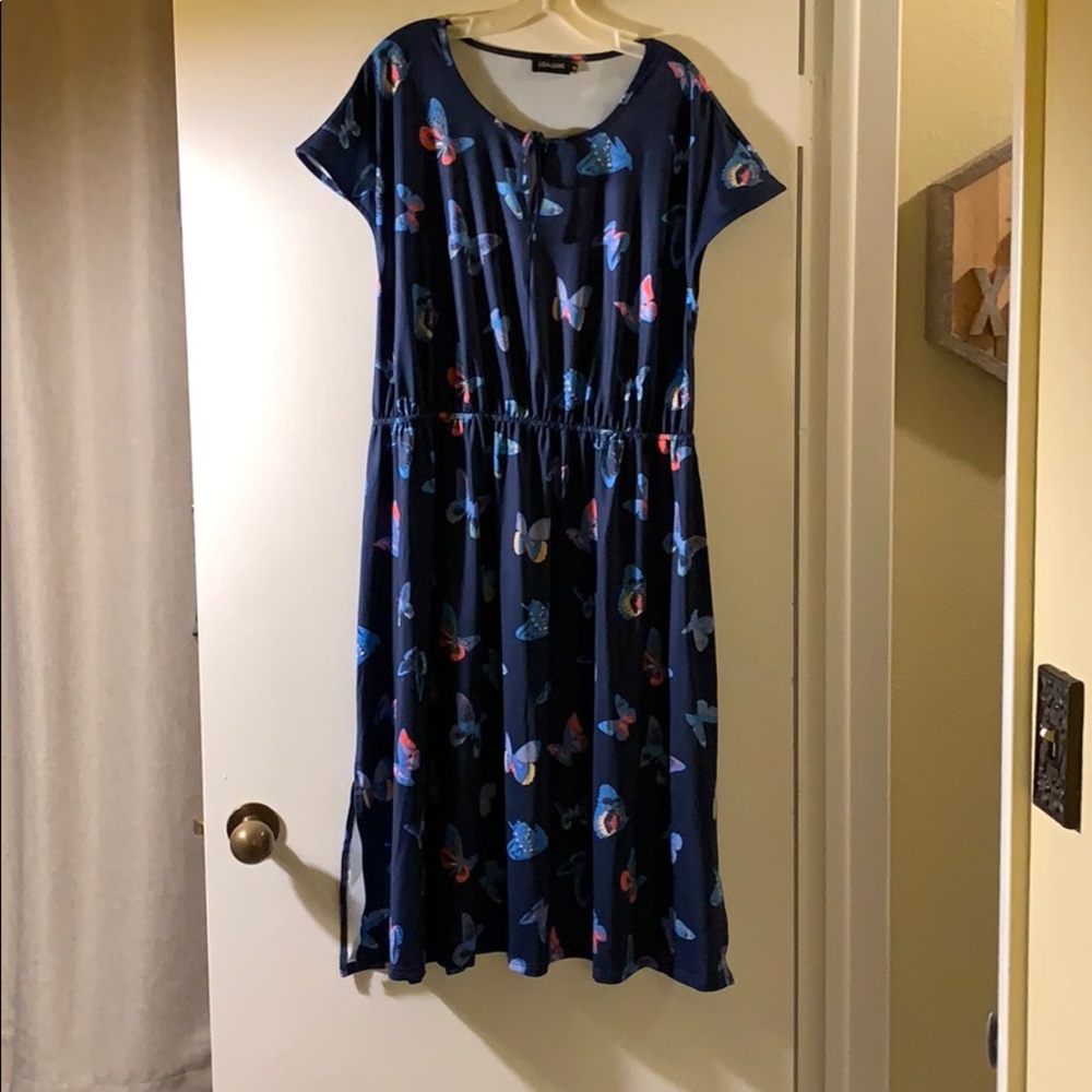 ModCloth butterfly dress, super comfy!!